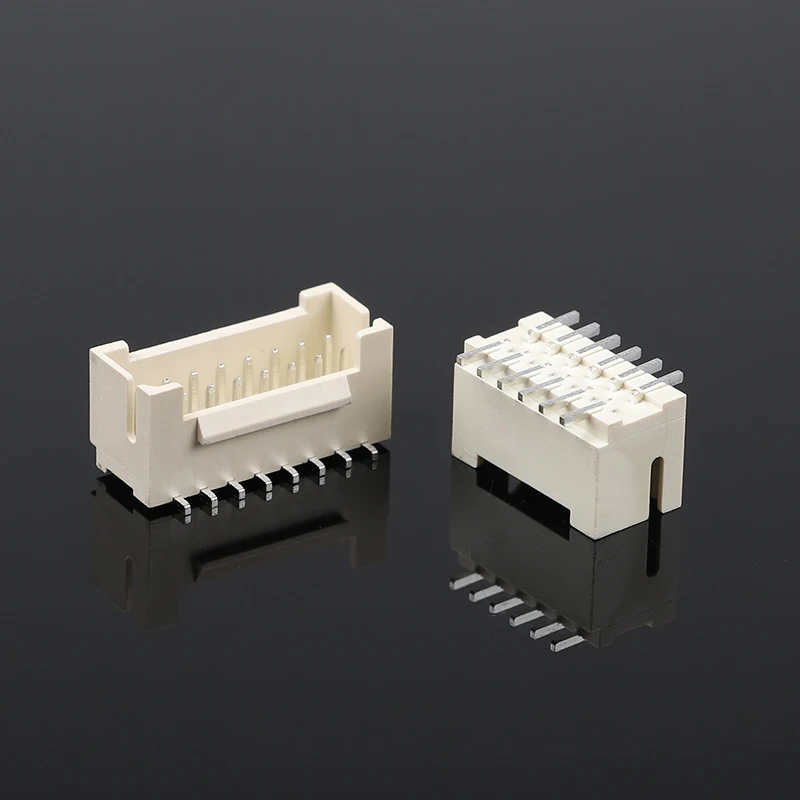 PHB Vertical SMT Header Dual Row 2.0mm Pitch Socket with Locking Buckle Vertical SMT Header Connector