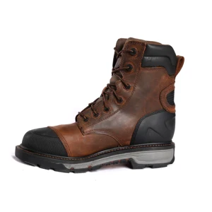 Factory Outlet Goodyear Safety Shoes Anti impact Puncture-proof Protective Boots High quality Lace-up Mid top Work Footwear