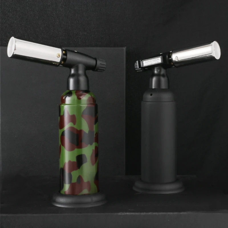 GF926 Torch High End Modern Metal Jet Double Fire Flame Turbine Butane Torch Lighter