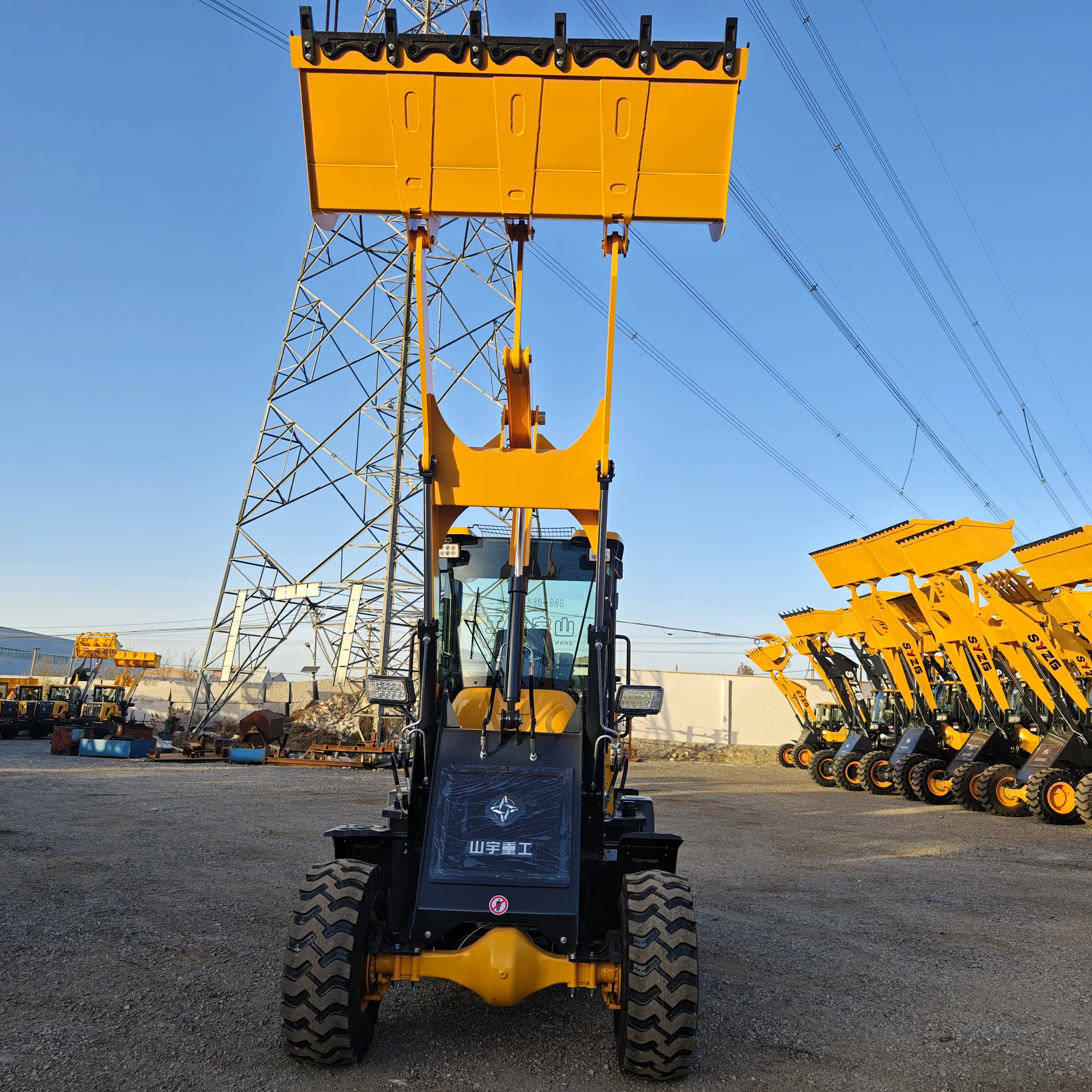 Shanyu Zl936f Wheeled Skid Steer Wheel Loader Costeffective Yunnei