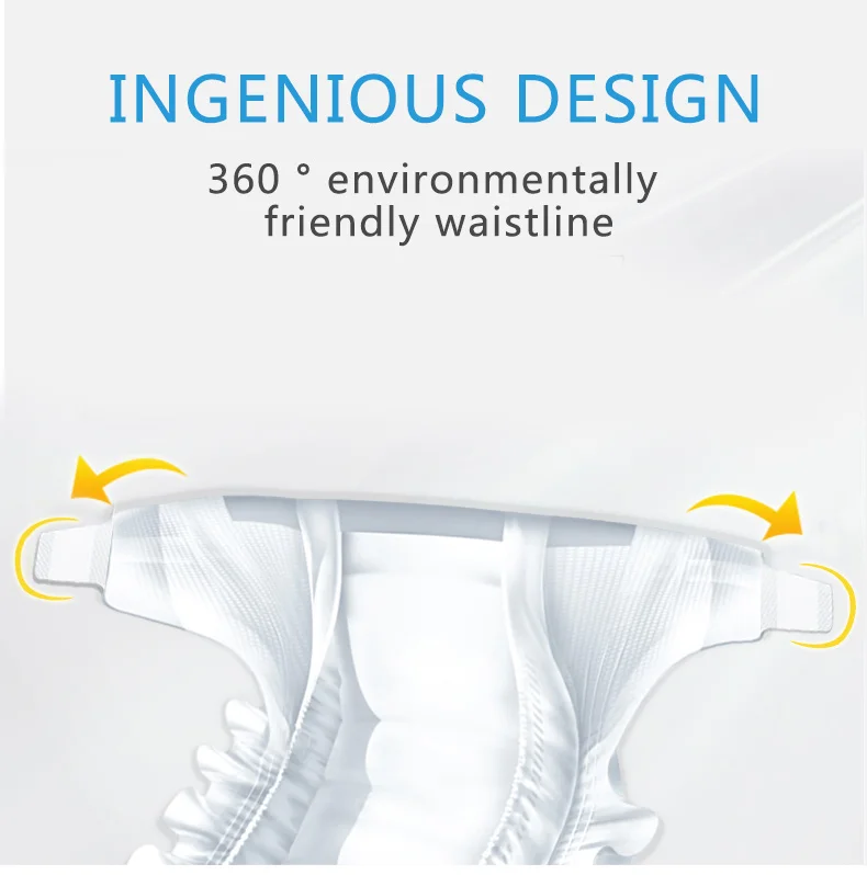 Manufacturer B Grade Diapering In Bulk Disposable Cheapest Baby Diaper