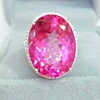 Anello topazio 15x20mm