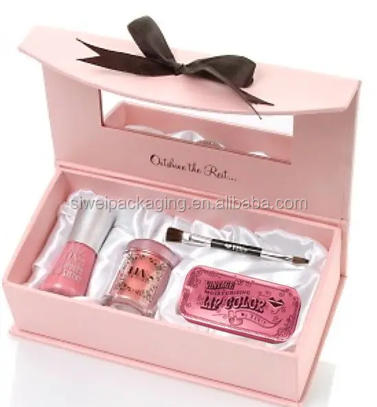 Косметический блеск для губ картонная упаковочная бумага подарочная