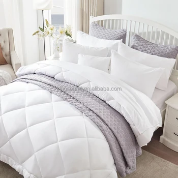 Comforter Duvet Insert Down Alternative Reversible Comforter Lightweight Soft and Breathable Bedding All Season