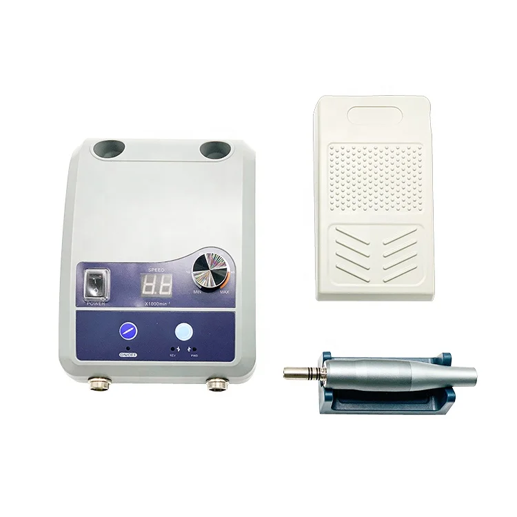 2023 AT-CM-031 with A19  200W 50000rpm brushless Dental Drill & Accessories, dental instruments set