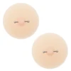 Pasties rosa con piercing color nichel