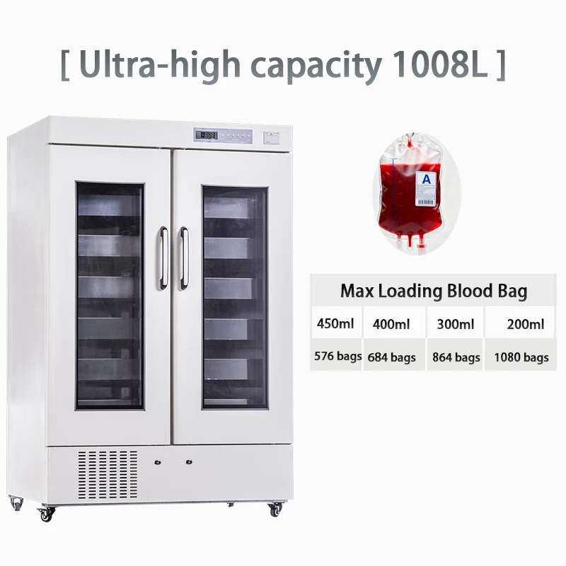 hospital blood bank refrigerator