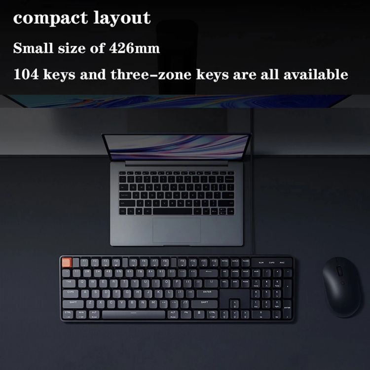 Xiaomi 104 Keys Rgb Wired Mechanical Keyboard For Desktop