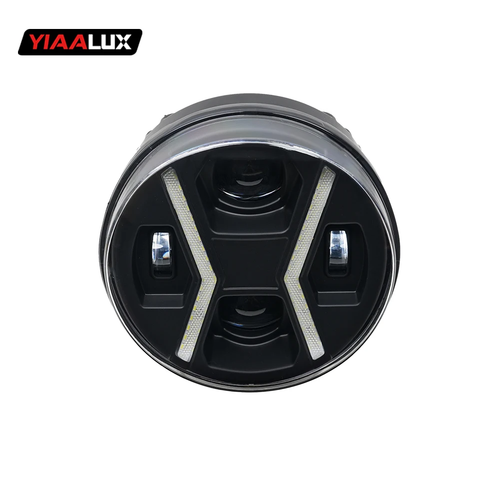 GVHL-ZA Super Bright LED Headlight Assembly ta hana DRL don Vespa GTS GTV 250 300 2013-2025 Front Lamp Replacement Accessories