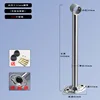 Tubo de 32 mm, 640 mm de largo [una pieza] (acero inoxidable 304, totalmente soldado)