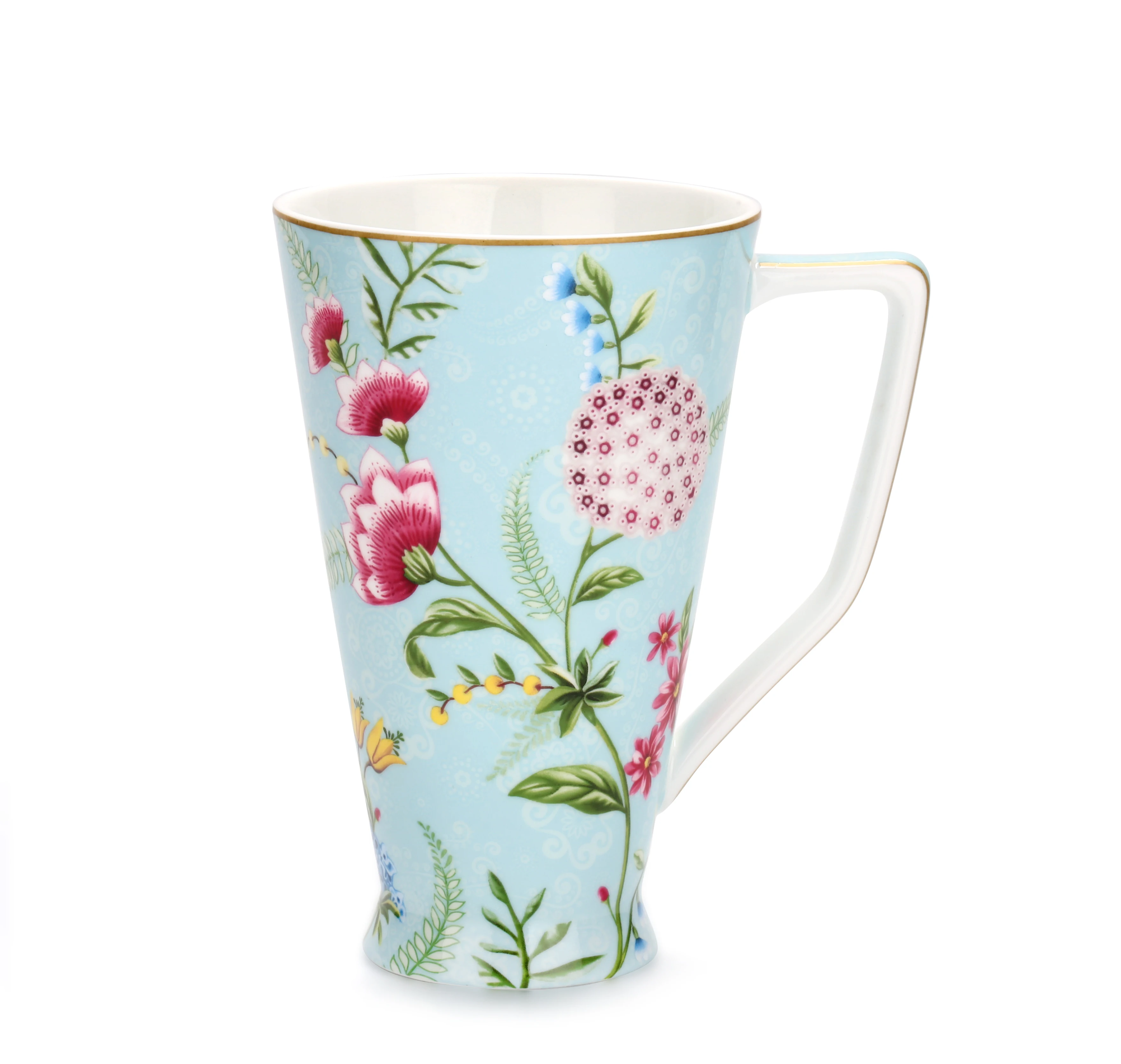 Pahar de Latte din Porcelană Osoasă Pahar de Cafea Mare Pahar de Ceai Ceramic