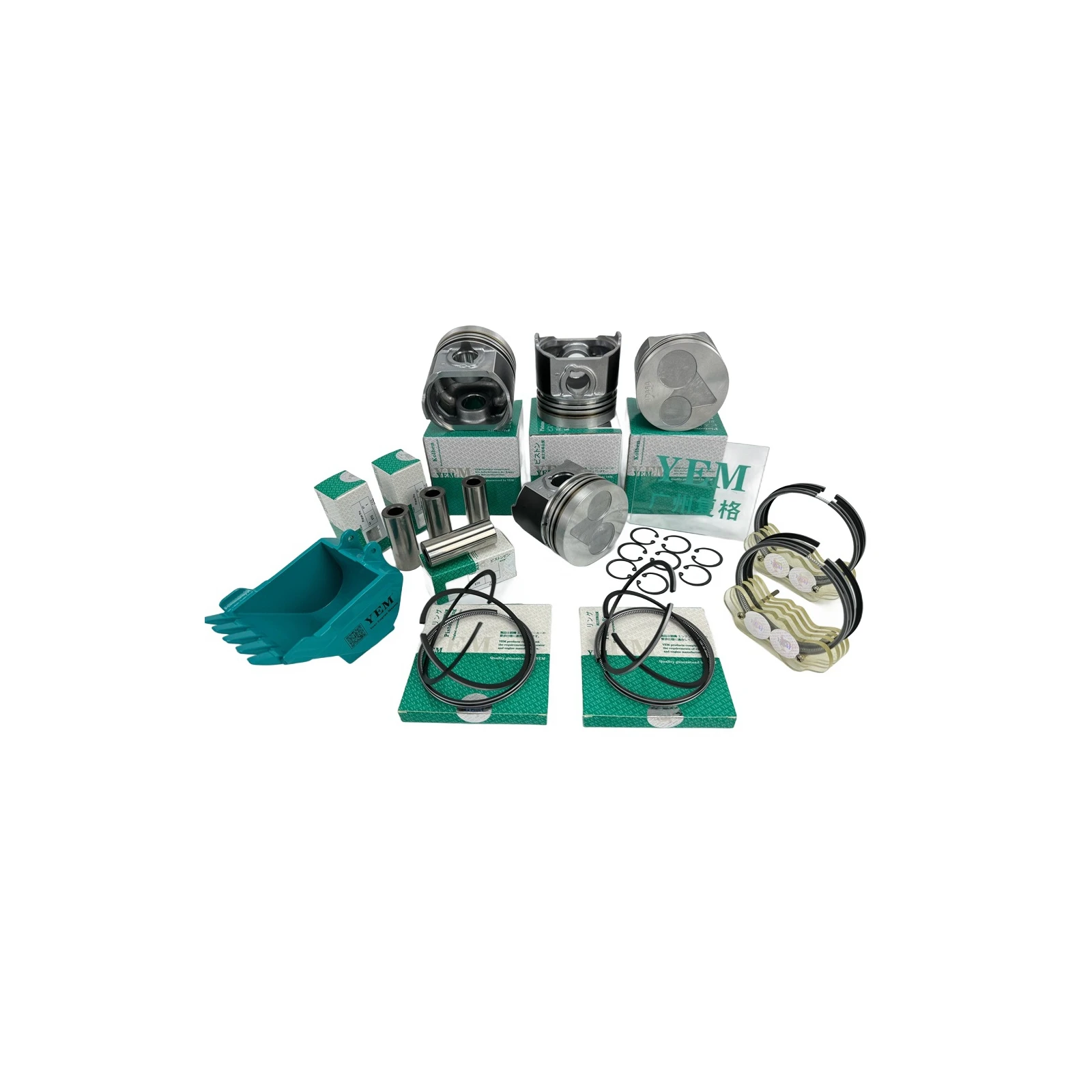 Piston Kit 404D-22TA 403D-07 404C-22 1104D-E44TA for Perkins Machinery Engine Spare Parts