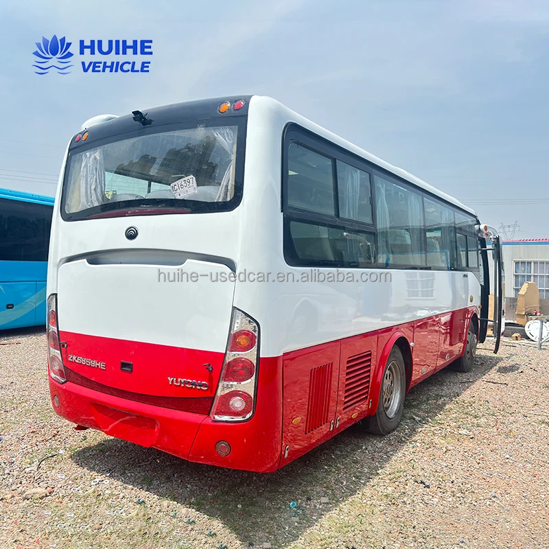 Best Offer Chinese Yu Tong Second-Hand Coach Passenger Bus Manual Transmission Diesel Minibus for Sale Competitive Used Bus Prices - Image 5