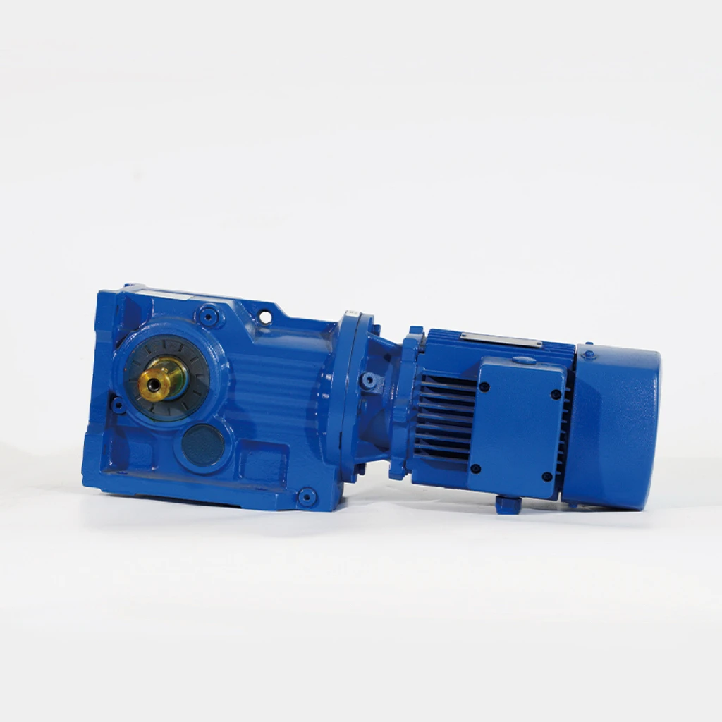 Reverse Small Parallel Shaft Helical Gearbox Speed Reducer Cast Iron F Series Gear Box Reduction for Construction Industry ODM