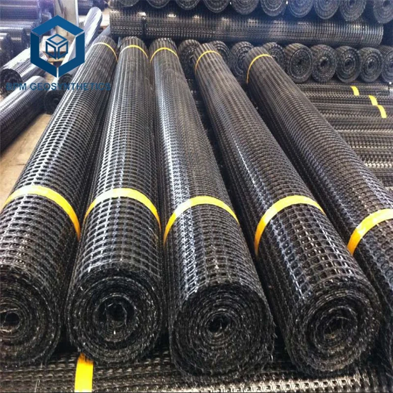 Factory Price 15-15KN 20-20KN 30-30KN 40-40KN 50-50KN Polypropylene PP Biaxial Geogrid