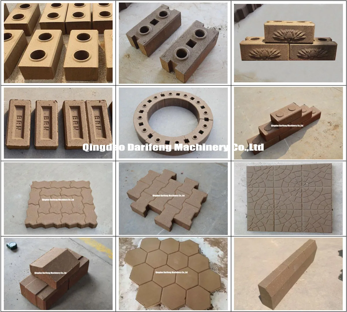 DF2-10 Uganda Interlocking Compressed Earth Ecological Clay Brick Making Machine Price