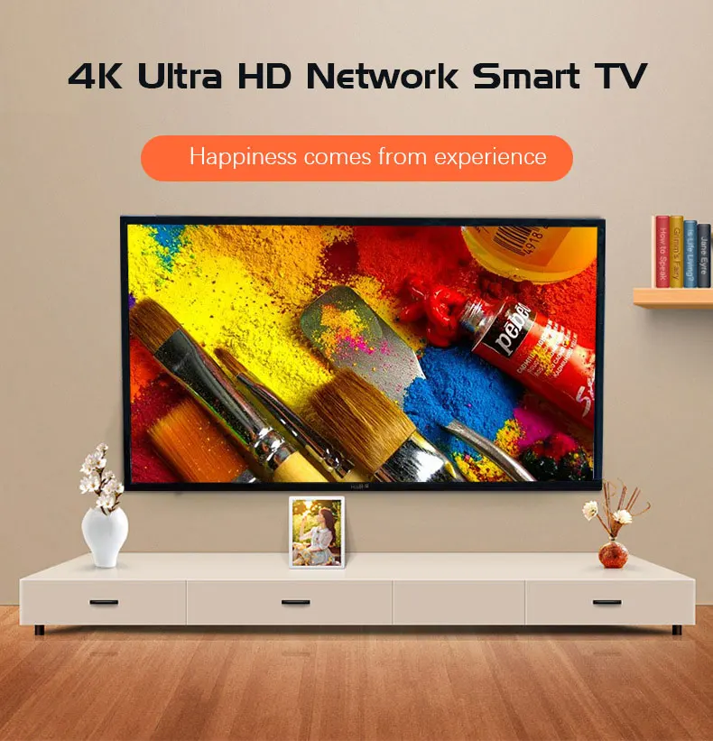 Best Quality Hd Television Black Oem Home Television 32 40 43 50 55