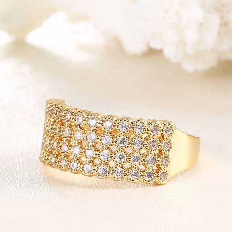 Fashion Jewelry Wholesale Women White Gold TDW Diamond Sterns Wedding Rings Catalogue