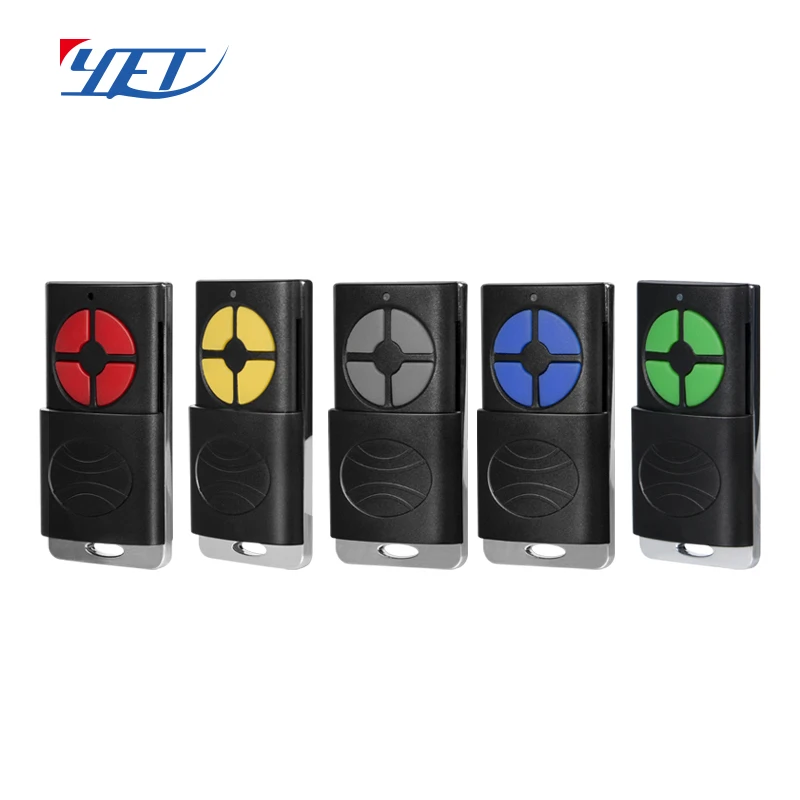 Color Universal Garage Door Cloning Remote Control Key Fob 433MHz Gate  Clone Duplicate Code Remote