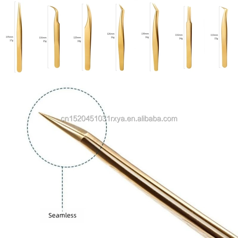 Пинцет для наращивания ресниц