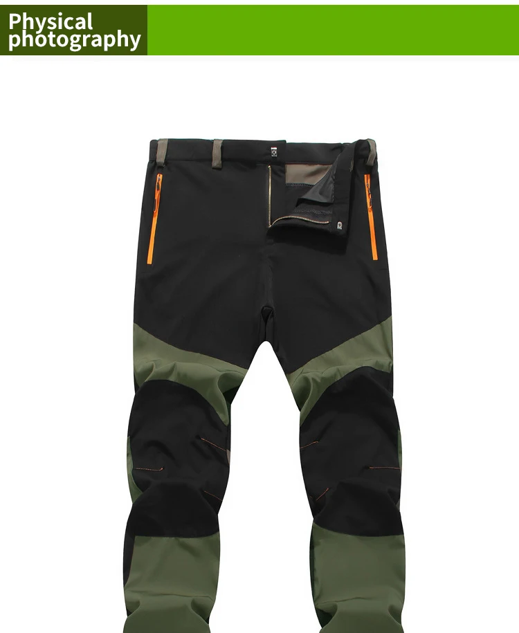 High Quality Outdoor Men's Tactical Pants Cargo W Rip Stop Hiking Quick
