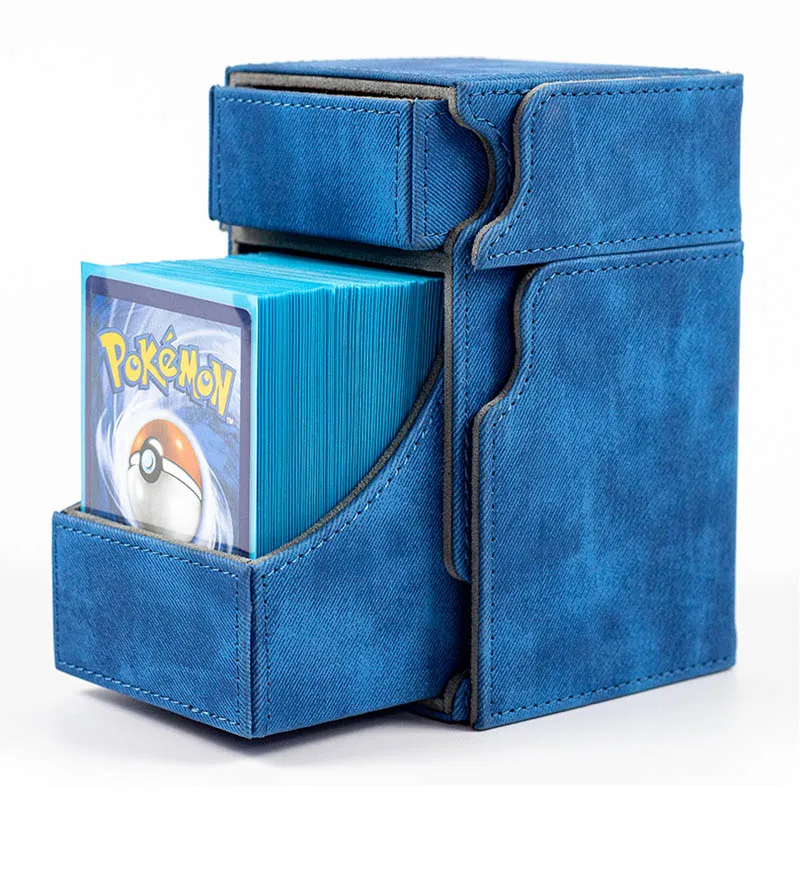 Deck Box Card Pu Leather Deck Case Custom Card Deck Box Trading Card