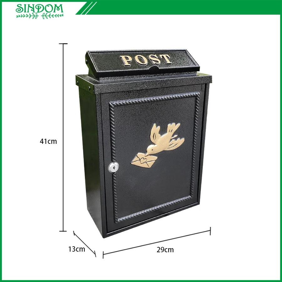 Modern Techniques Wholesale Cast Mailbox Outdoor Street Wall Mounted