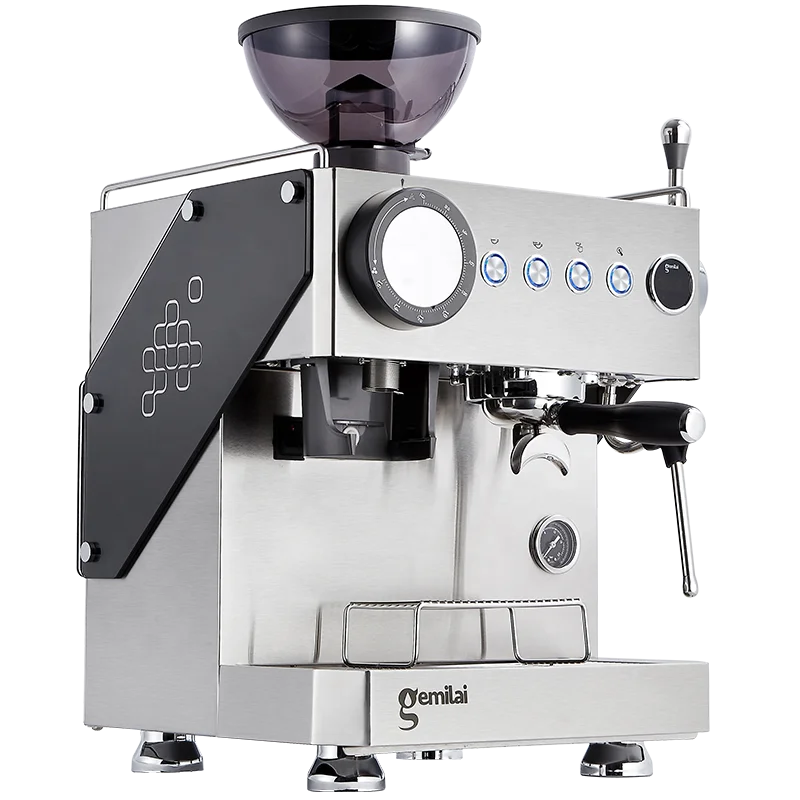 Nibu Commercial Barista Single Group Espresso Machines Stainless Steel Electronic Coffee Makers