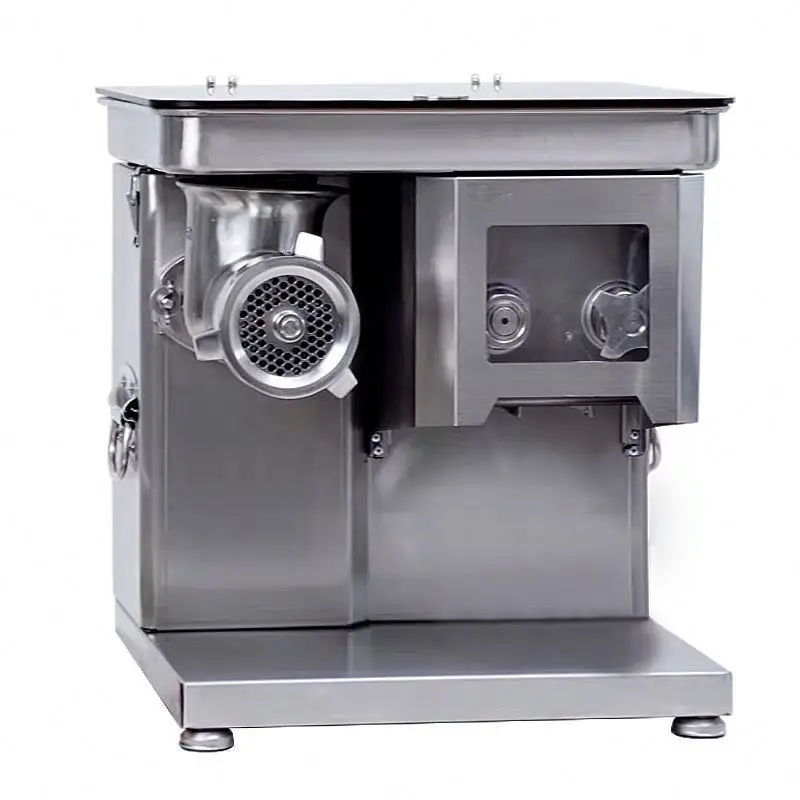 2024 Table Type Automatic Commercial Meat Slicer Cutter Shredded Meat Cutting Machine Meat Slicing Shredding Machine