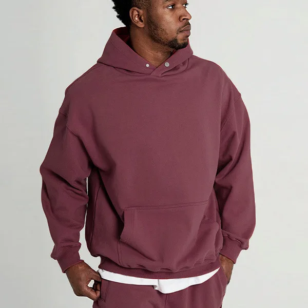 Blank Sport Clothing Men No String Baggy Sweatshirt Hoodie