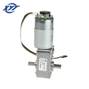 5840-555 Turbo-Schneckengetriebemotor 12 V/24 V, kann Vorwärts- und Rückwärtsgeschwindigkeitsregelung schalten, 11 U/min – 470 U/min, Miniatur-Gleichstrommotor mit Bürsten(80RPM,24V Single Motor