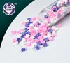 Rosa blanco Púrpura fresa-130g