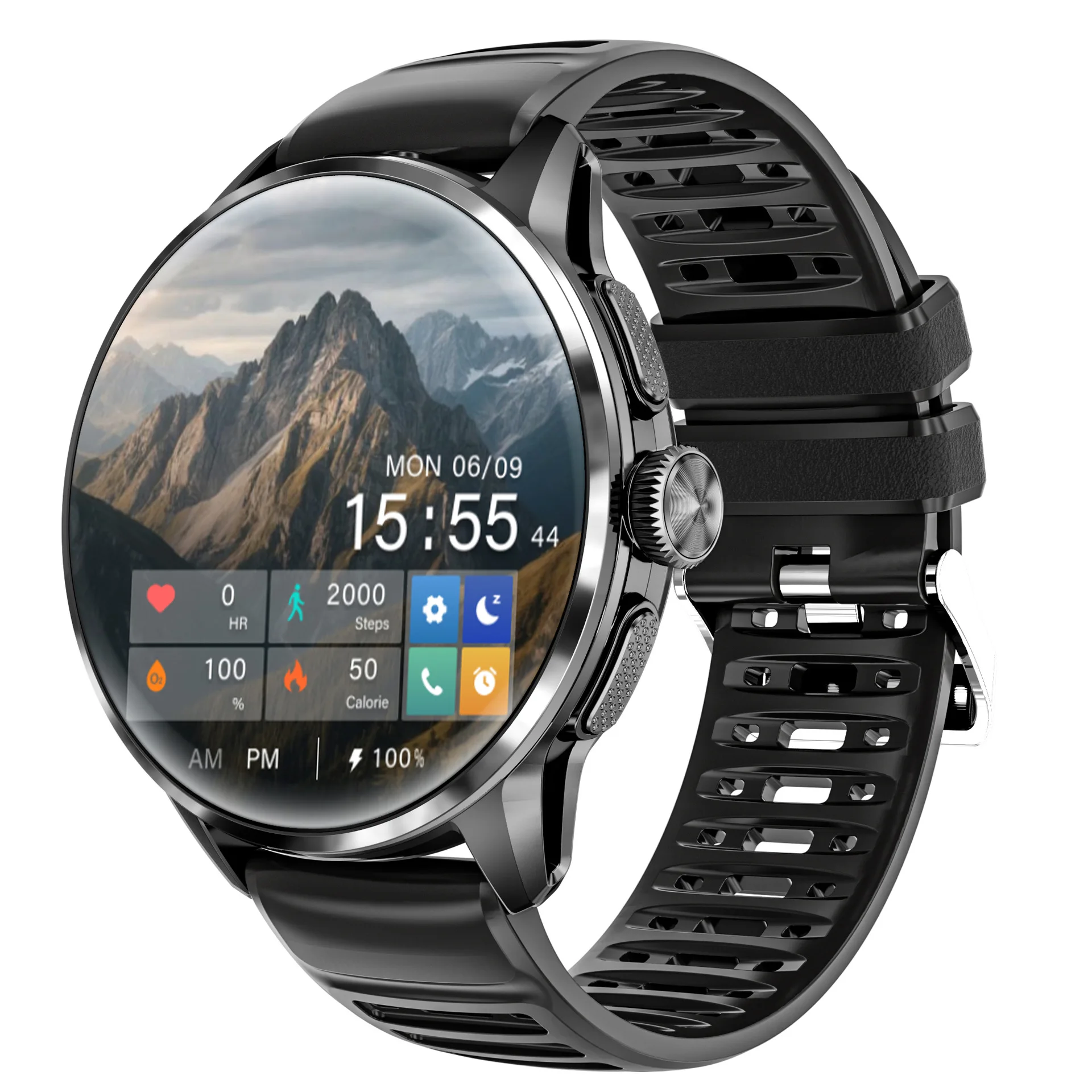 H100 Smart Watch 5G/GSM SIM Card with for Store APP Photo Download for Dual System aperçu 5