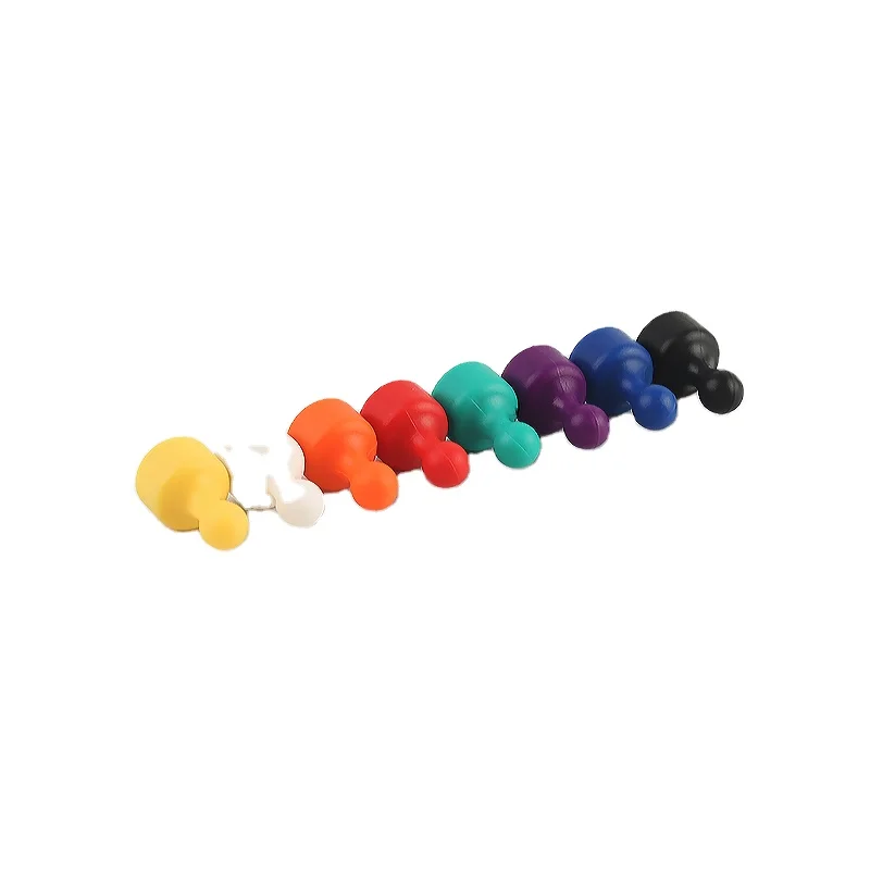 Support LOGO Print Magnetic Push Pin Magnet Super Strong Neodymium Magnet Button Multi-Color D19*25 Magnet for Office