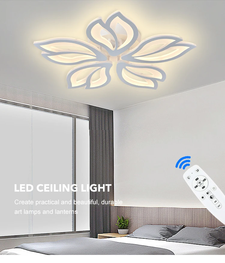 Surface Mounted Modern Aluminum Led Ceiling Light Indoor Lighting ...