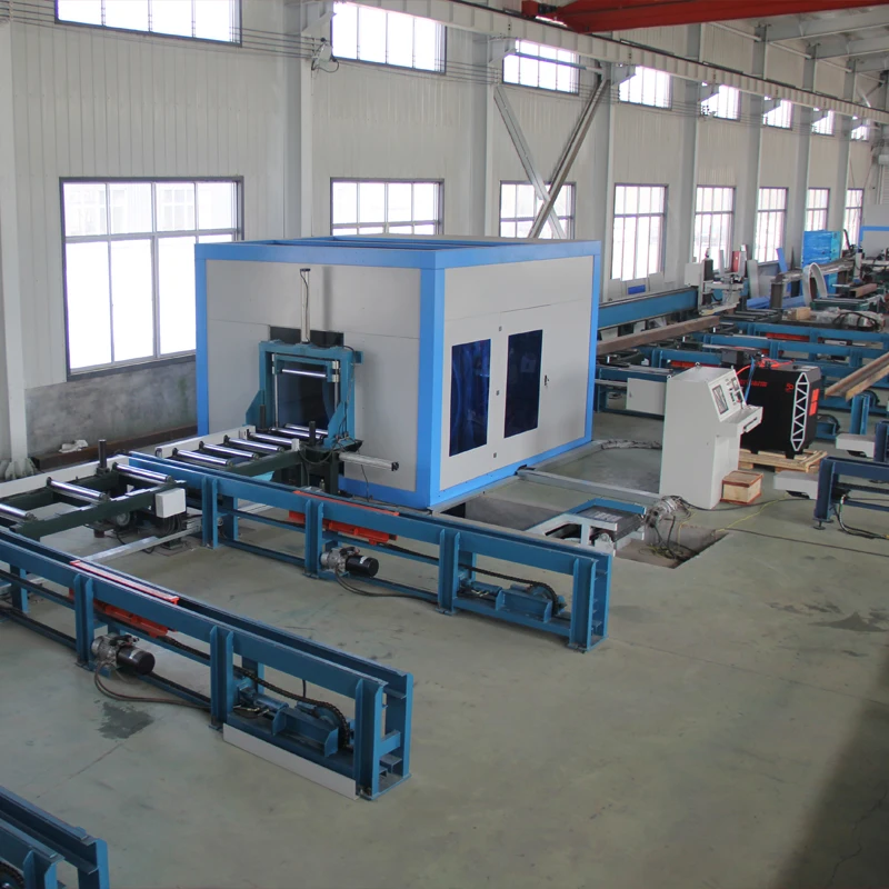 CNC Plasma Beam Coping Machine H Beam Plasma Cutting and Beveling Machine