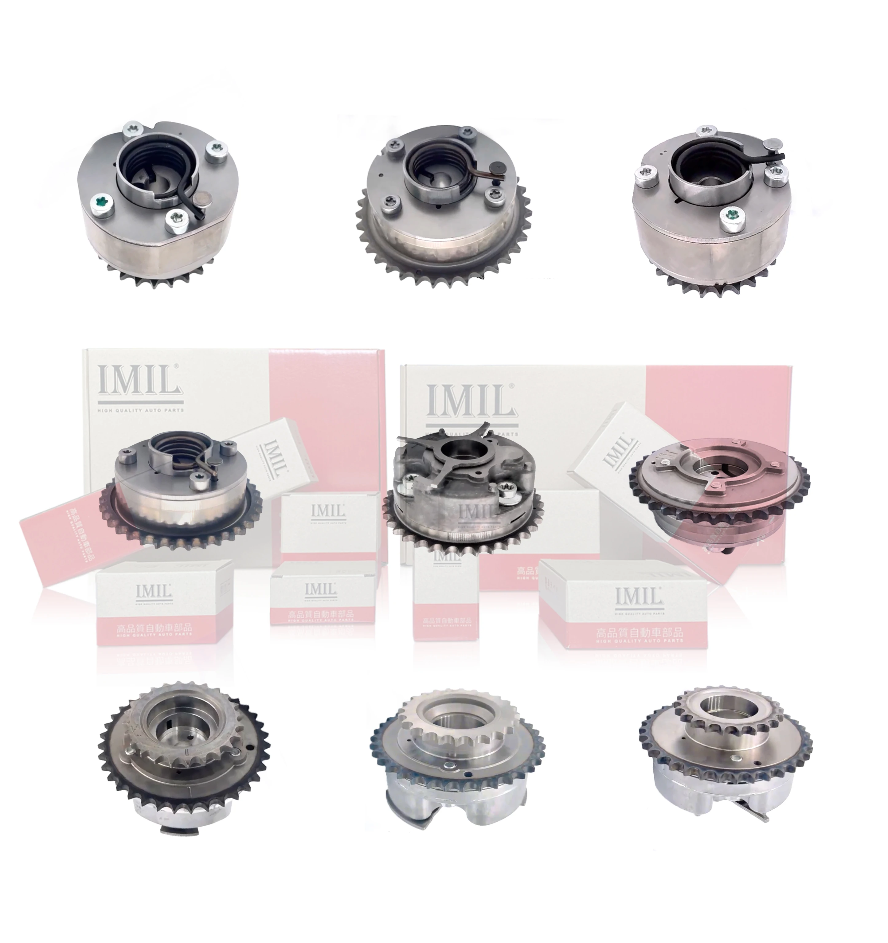 IMIL Engine Parts Names 1MZ 2MZ 3MZ 1KD 2KD 3VZ 5VZ 1HD 1G for Toyota Lexus  Variable Valve Timing Camshaft Adjuster VVT Gear