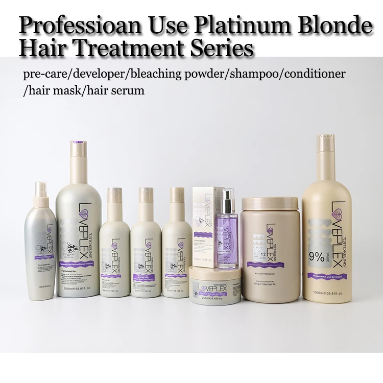 Platinum Blonde Salon Treatment - Brighten Hair Color