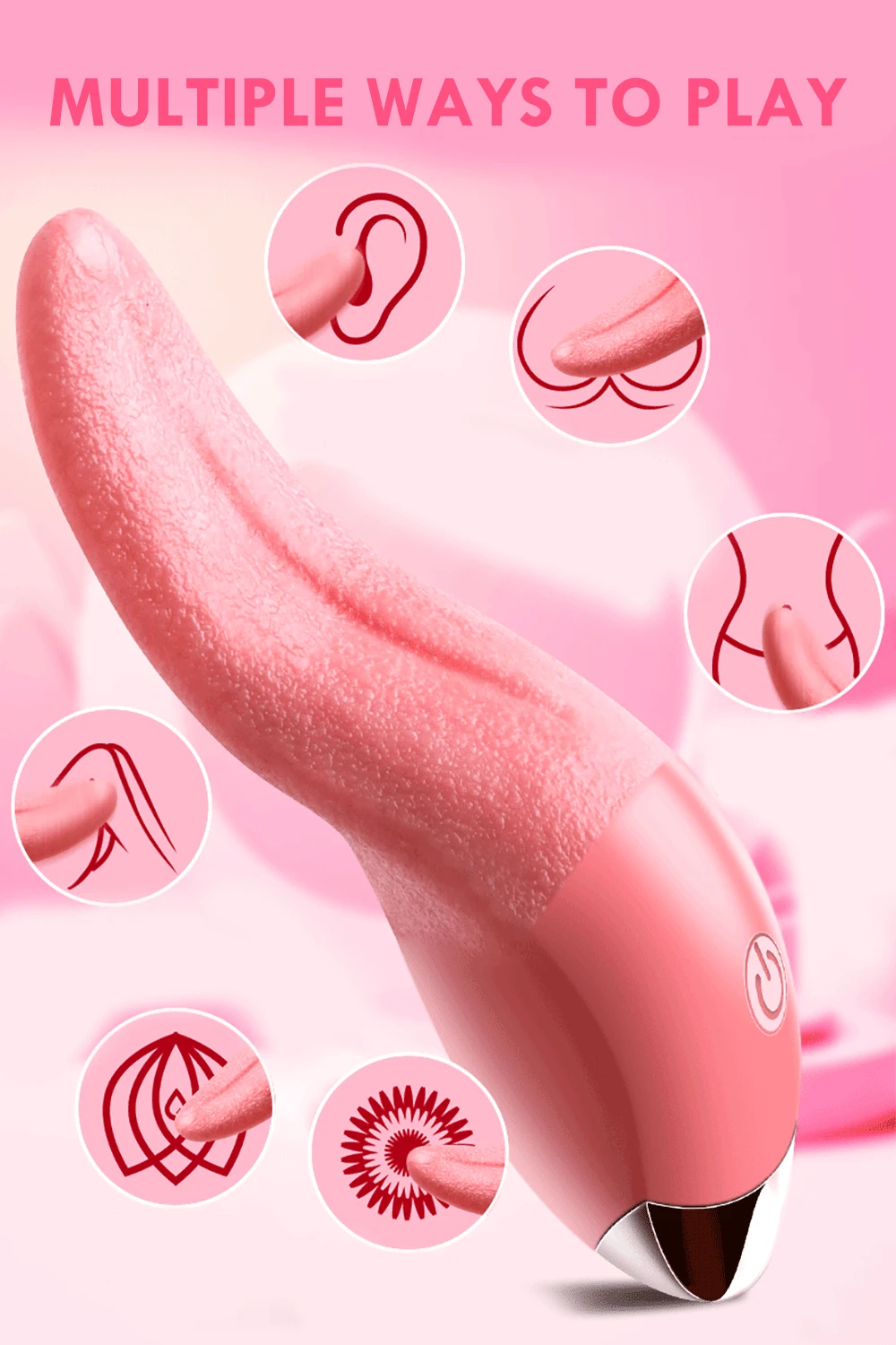 Deutschland Produkte fr Vibes Power Flower Vibrator Sexspielzeug Zunge  saugen Vibrator G-Punkt Masturbation fr Frauen