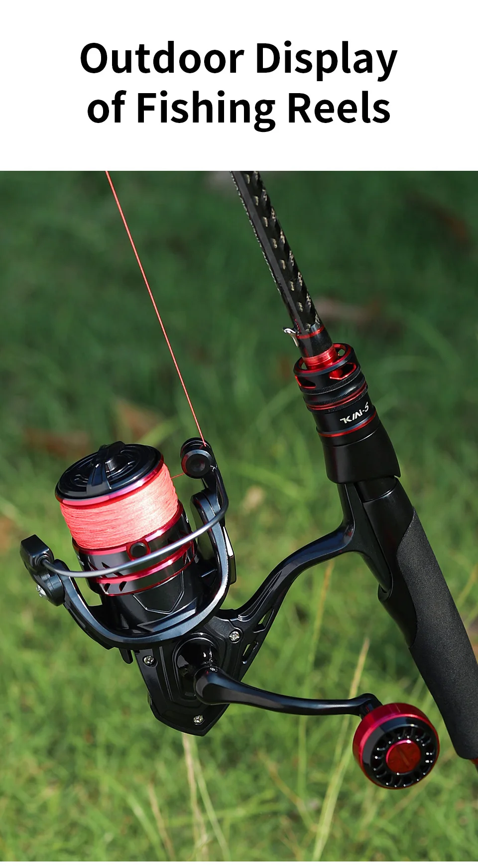 Linnhue Top Sale Spinning Reel Hb500 10007000 Update Reel Fishing Line