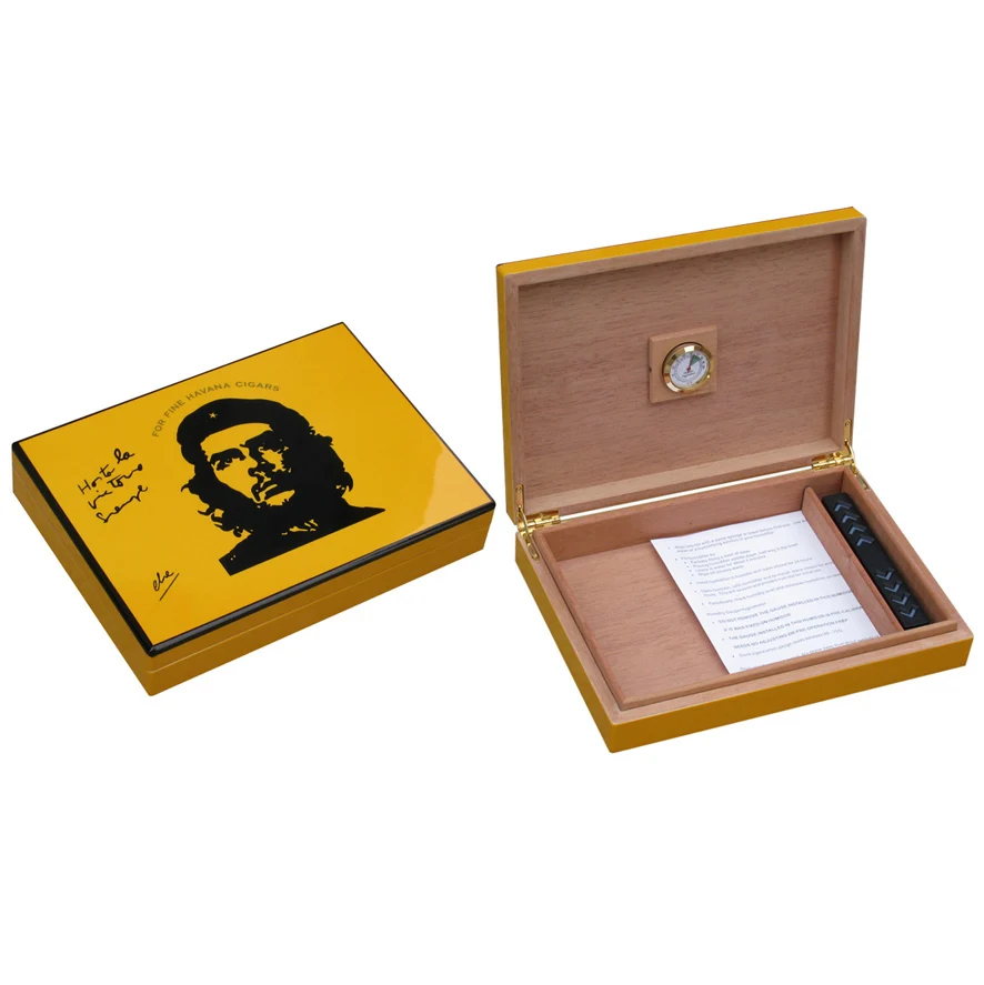 Che Guevana Antique Blank Wholesale Manufacturer Slide Lid Pack Smoking  Wood Cigar Boxes for Sale Shelves Wooden Cigar Humidor