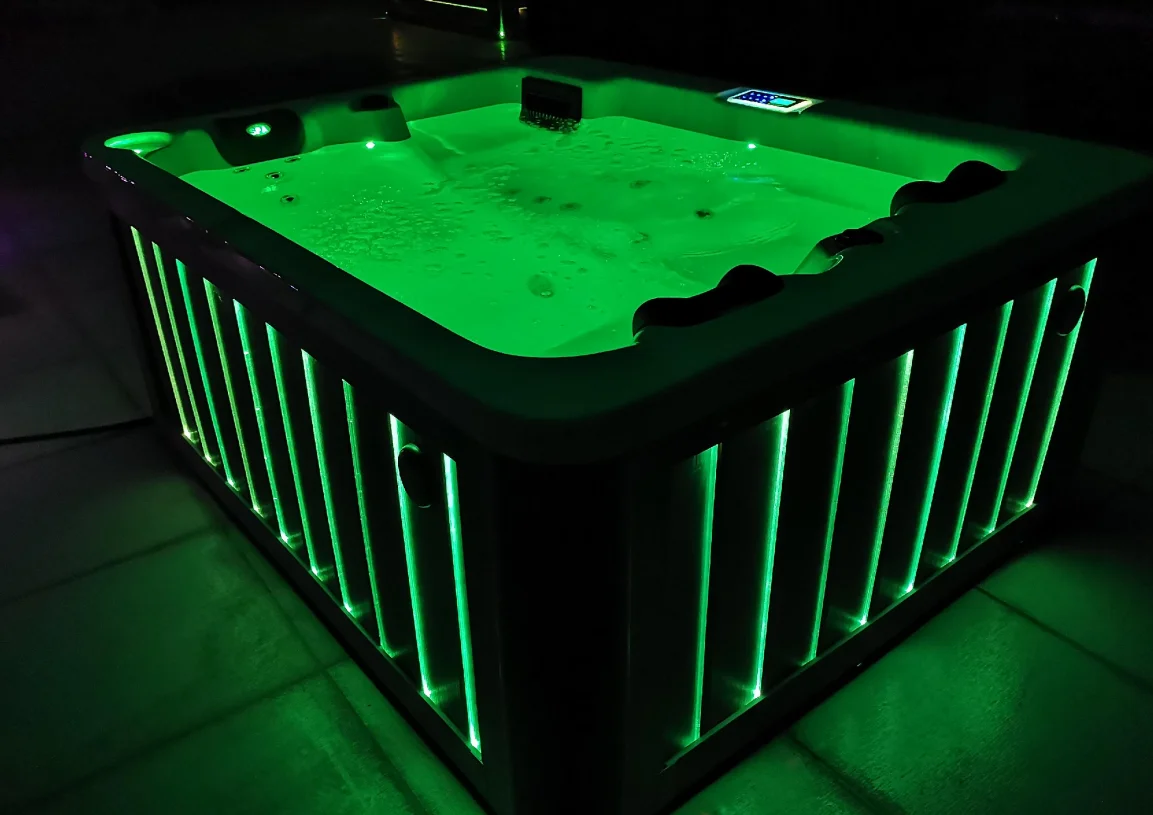 New Design! No Chemical 6 Person Hot Tub Acrylic Outdoor Spa With Pop