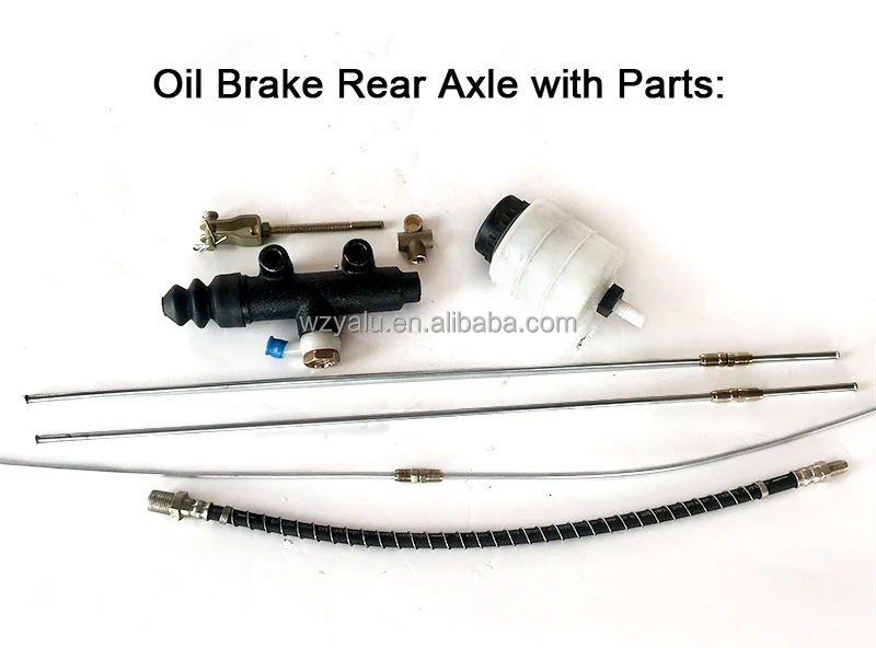 Electric Tricycle Rear Bridge Assembly 1500W-3KW Integrated Modified E Agricultural Vehicle Oil Brake Heavy Load Axle Motor