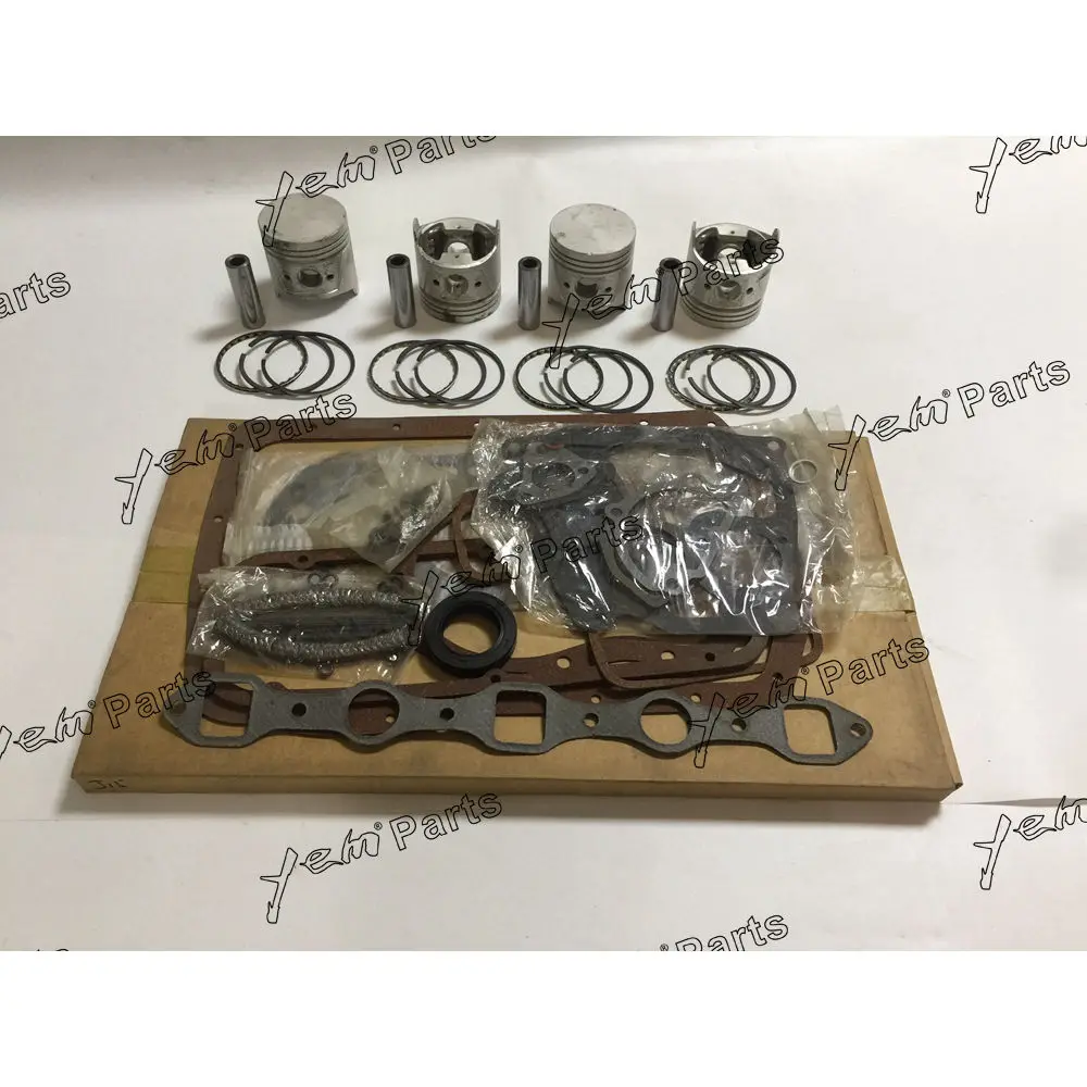 J15 Repair Kit With Piston Rings Cylinder Gaskets for Nissan