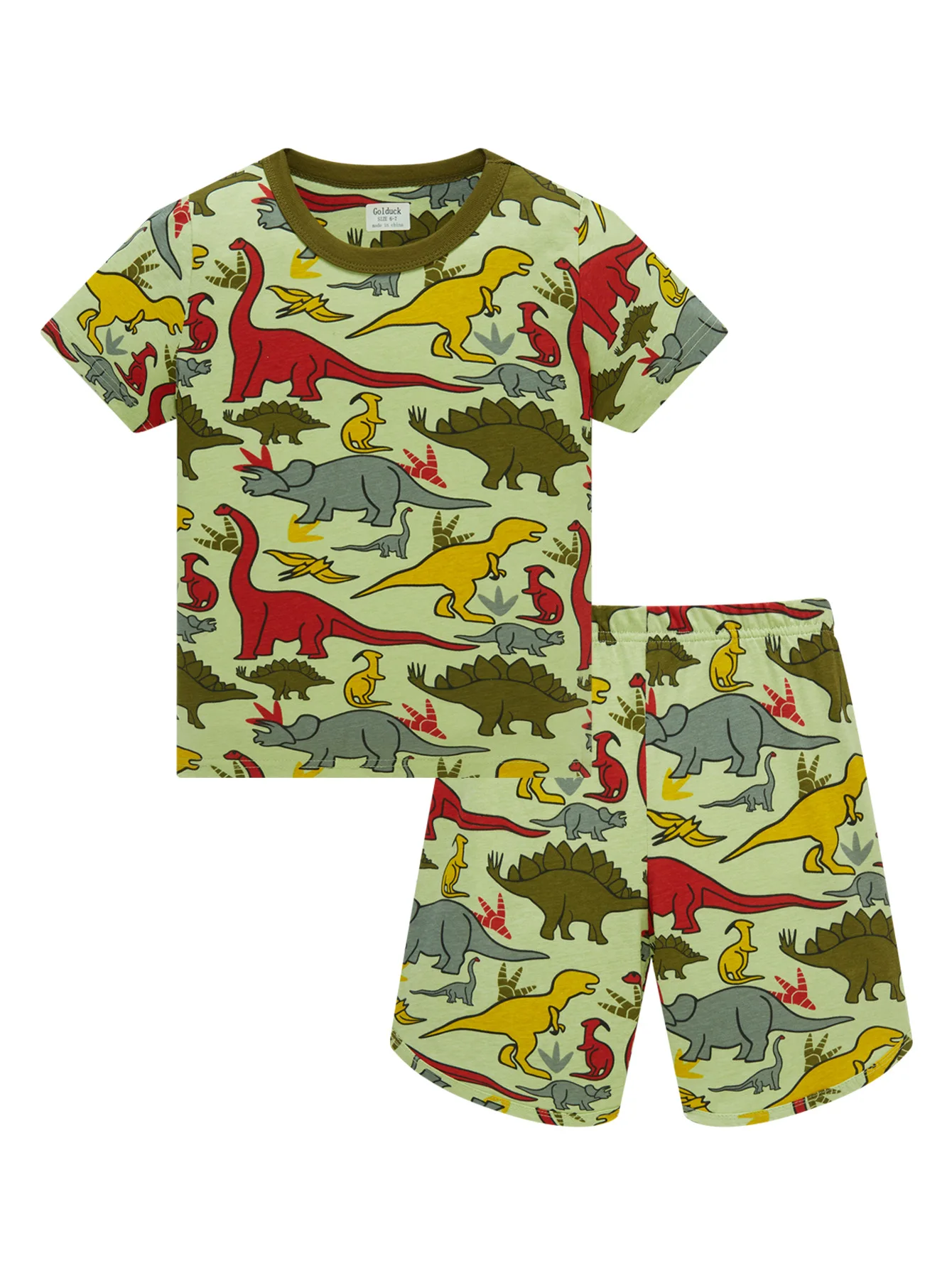 2023 Summer Wholesale Children Sets Kids Short Sets Boy Cotton Short T