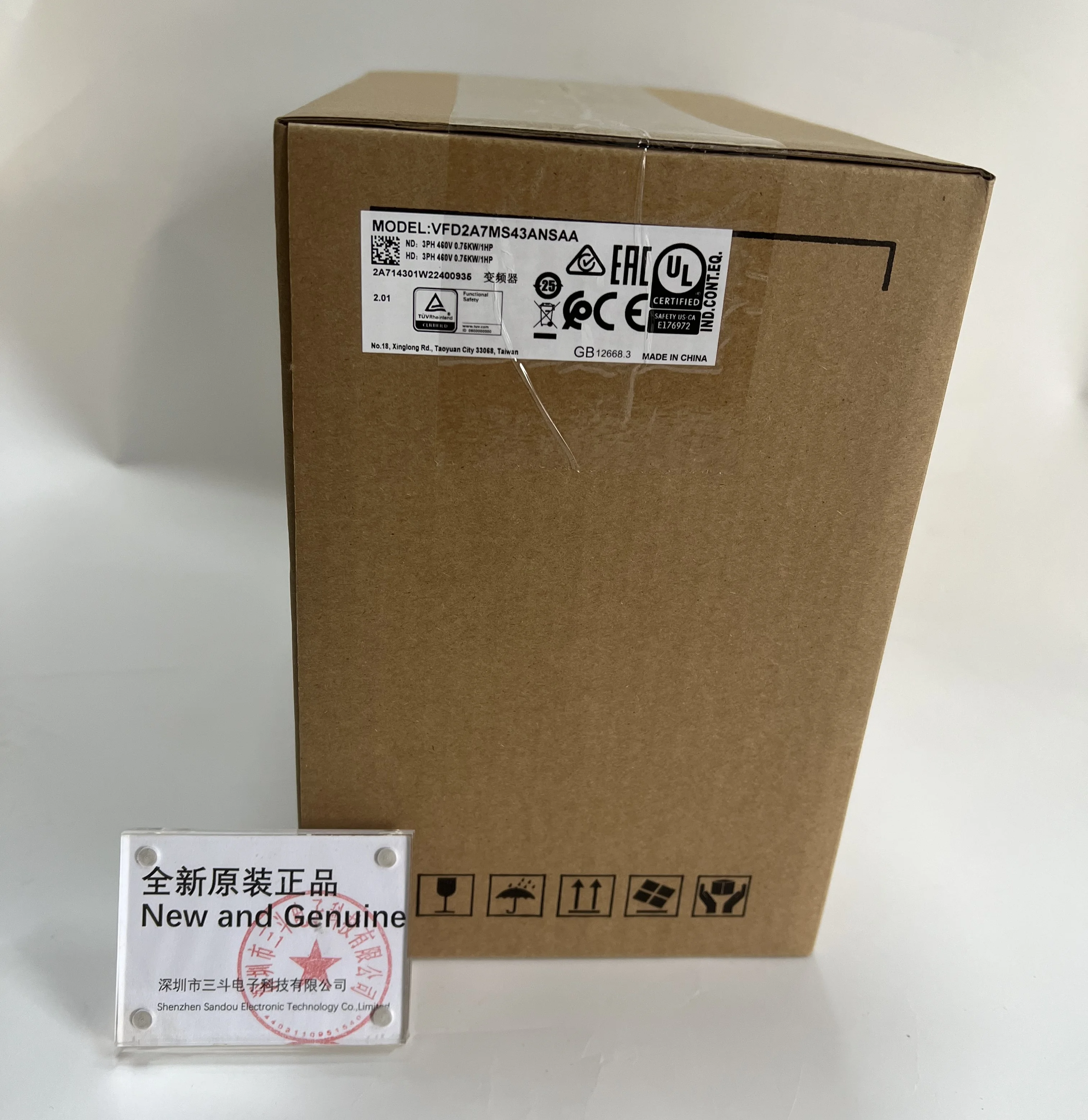 Delta Inverter VFD2A7MS43ANSAA