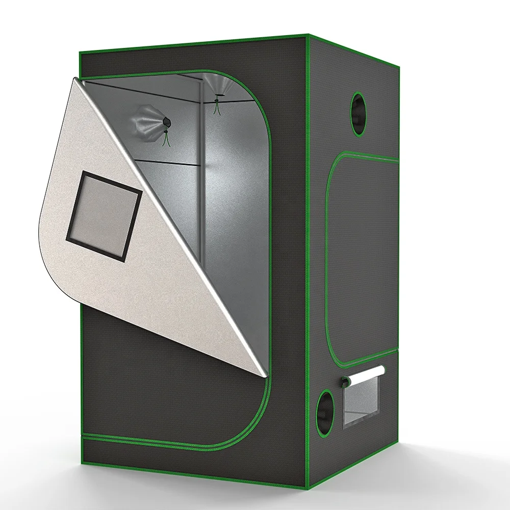 Садовая палатка для выращивания растений, комнатный тент для гидропонных систем, теплиц, комнатных цветов, 80x80x160 см