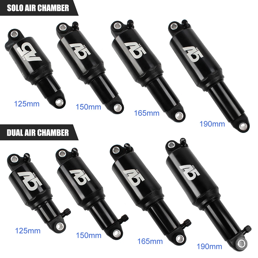 MTB Full Suspension Air Rear Shock Absorber 125mm/190mm OEM