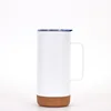 16oz White with Handle