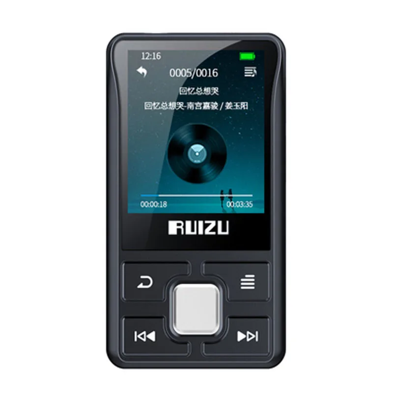 RUIZU X55 Advanced Clip Mini High Quality Download Tamil Songs Portable Mp3 Player Support Tf Card Mp3 Music Player